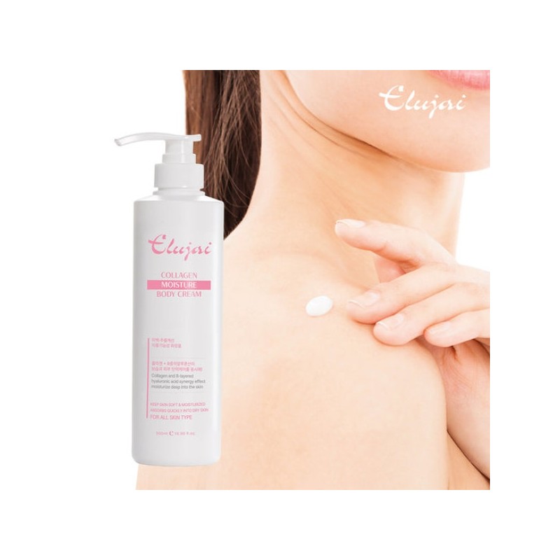 Eluzai Collagen Moisture Body Cream 500ml / 엘루자이 콜라겐 모이스춰