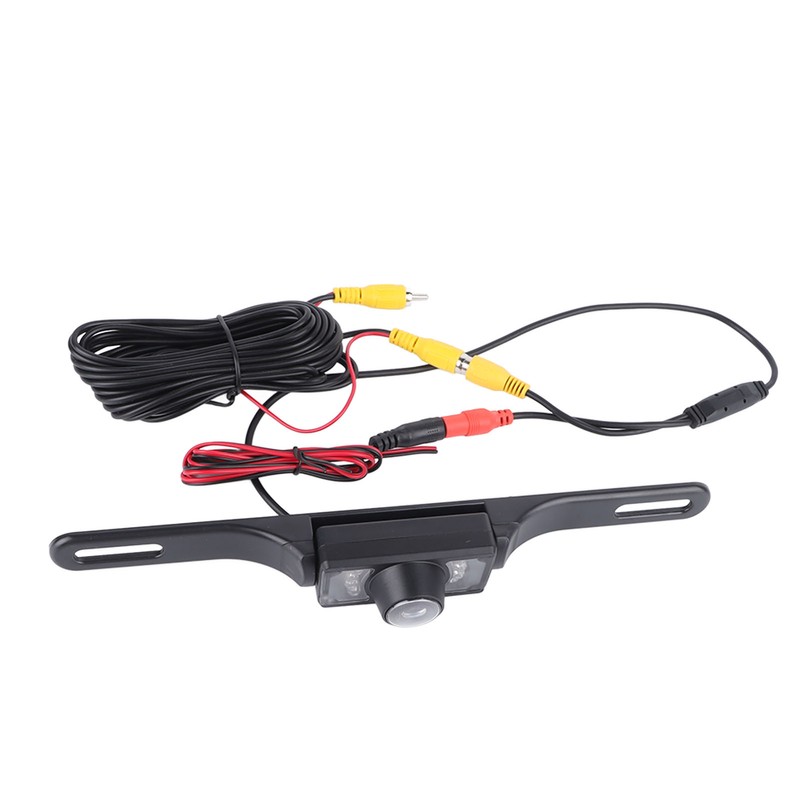 Car Long License Plate Frame Camera HD Night Vision 8