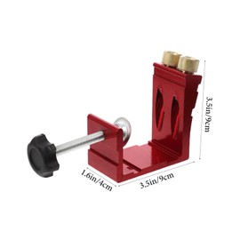 DIYEAH 1Set Pocket Hole Jig Woodworking Locator Tool Angle Pocket Hole Kit for Carpentry Projects Durable Construction for Accurate Jointing