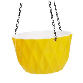 BESPORTBLE Chic Hanging Basket Large Bowl Planter Plastic Pot Water Retention for Home Decor