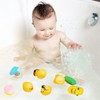 36 Pcs Mini Rubber Ducks Glow in The Dark Rubber