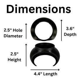 Lucky Critter Aquarium Underground Cave Dome | Viewing Fish & Shrimp Under Gravel Tunnel | Fish Tank Decor Decoration Hideout Perfect for Corydora Catfish, Kuhli Loach, Clown Loach, Pleco