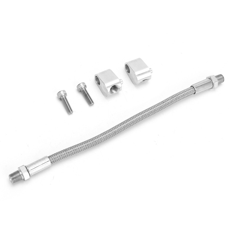 Cylinder Head Coolant Steam Port Crossover Hose Kit Replacement for