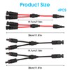 Solar Cable 2 Pairs Y for Photovoltaic Panels Solar Cable