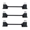 xiwai - Juego de 3 cables de datos tipo C