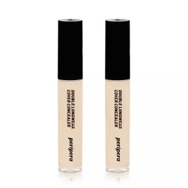 Peripera 페리페라 더블 롱웨어 커버 컨실러 5.5g X 2개 [02 내추럴 베이지] Peripera Double Longwear Cover Concealer 5.5g X 2 [02 Natural Beige]