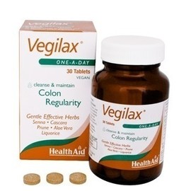 Health Aid Vegilax Cleanse Maintain Colon Regularity 30 Tablets