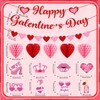 Galentines Day Party Decorations, Happy Galentine's Day Banner with Hanging