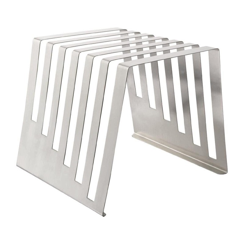 Hygiplas Chopping Board Rack Made of Stainless Steel with Six