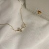 Leawede 2pzs Collar Y Pulseras Tulipán Oro Regalos Para Mujer