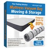 Storage Logic Twin/Twin XL Foam Mattress Vacuum Bag for Moving,
