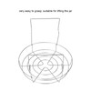 Stainless Steel Flat Canning Rack, Foldable Hot Water Bath Canner
