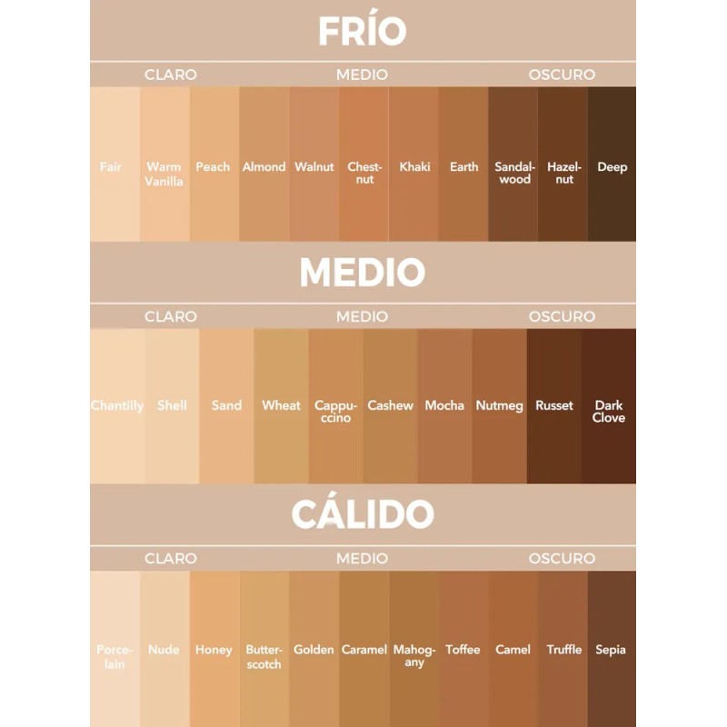 SHEGLAM Base D Maquillaje Liquida Alta Cobertura Efecto Mate Tono