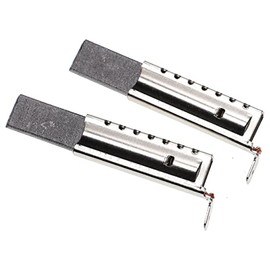 vhbw 2x Carbon Brush Motor Brush 5 x 12.5 x 32 mm compatible with LG 6214425000 washing machine/dryer