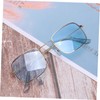 Bsreyeop Trendy Rectangle Sunglasses for Women Men Retro Small 90s