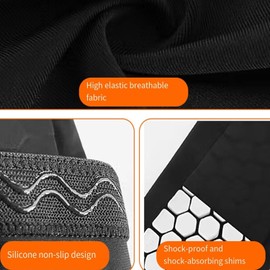 Shin Guards for Soccer, Lightweight Shin Pads for Kids Youth & Adult - Football Shin Defender Protective Gear, Comfortable Breathable Leg Guards (Black, XL(Adult))