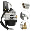 Hoypeyfiy 17.5mm Carburetor Replacement for Piaggio 50cc Motorcycle Replacement for