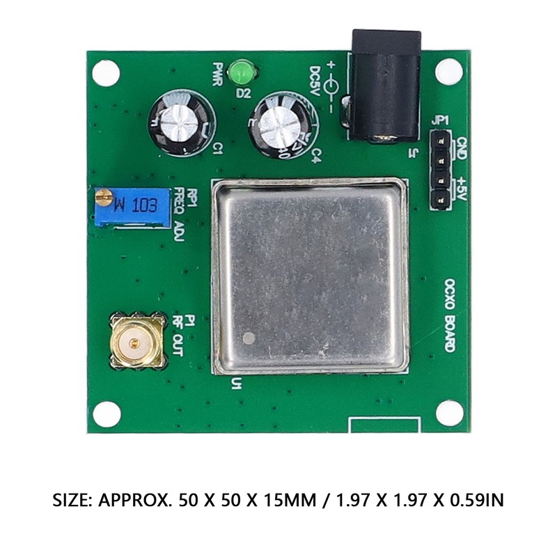 OCXO Board 10MHz Constant Temperature Crystal Oscillator PCB Module Sine