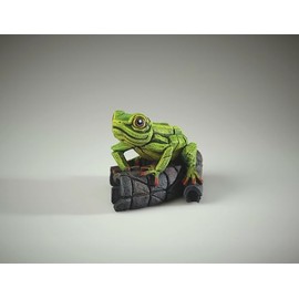 Enesco Edge Sculpture Tree Frog Animal Figurine, 4 Inch, Multicolor
