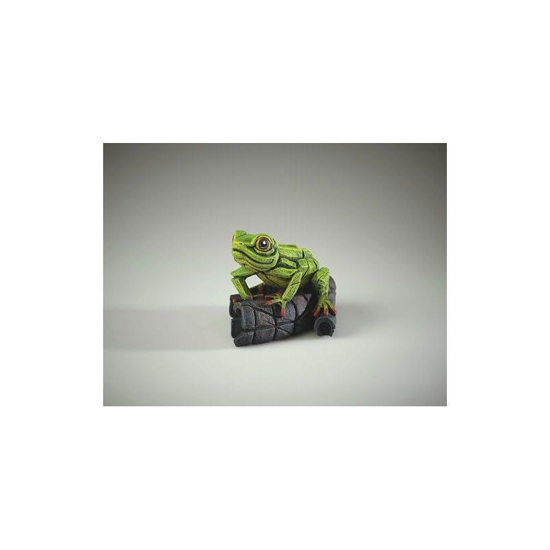 Enesco Edge Sculpture Tree Frog Animal Figurine, 4 Inch, Multicolor
