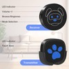 Whimsii Dog Door Bell for Potty Training, Wireless Dog Doorbell
