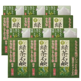 Green Tea Soap, 3.5 oz (100 g), Includes a Frothing Net