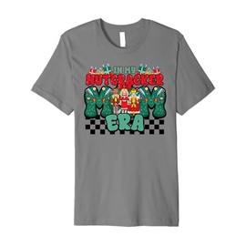 Christmas Nutcracker Mom Mama Era Toy Soldier Xmas Costume Premium T-Shirt