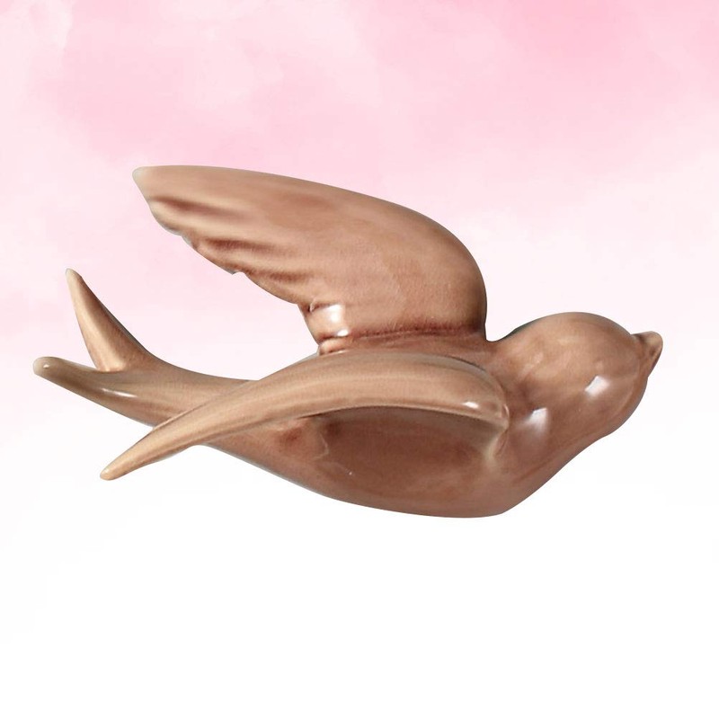 VOSAREA Wall Decorations Bird Hanging Ornament Ceramic Wall Art For