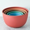 Bamboozle Mixing Bowl Set, 5-Piece Nesting Bowls, Sustainable Astrik, Desert