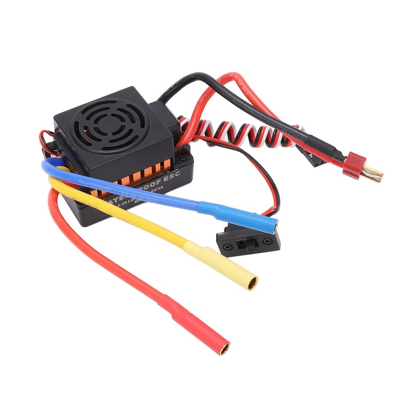 RC Brushless ESC 60A Strong Current Resistance Waterproof Dustproof Brushless