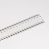 sourcing map Film Flexible Ruler 100 cm 0.1 mm Scale