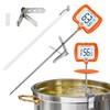 Deep Fry Thermometer - Digital Candy/Candle/Meat Thermometer with Rotatable Large