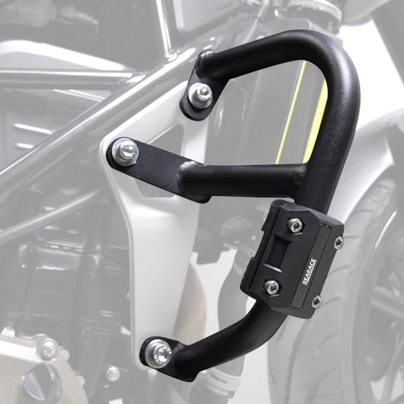 REARACE 2 Pair Motorcycle Bumper Blocks, 22MM/25MM/28MM Engine Guard Bumper