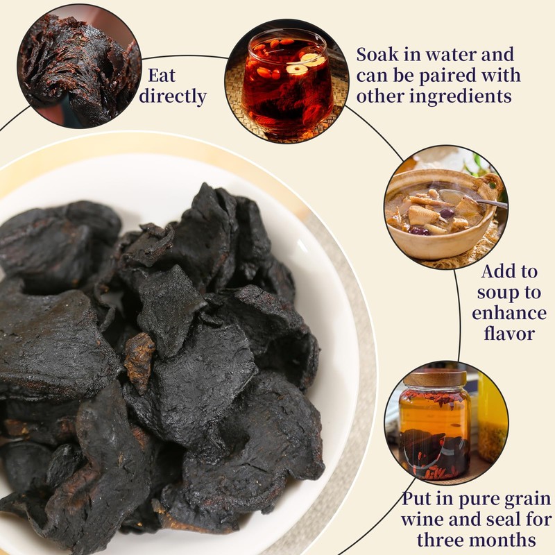 Wanhua Hall Rhizoma Polygonati,HuangJing 8.5oz/240g Chinese Raw Materials Wild Polygonatum