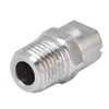 Walfront Boquilla de Acero Inoxidable de 2 Uds. De 1/4