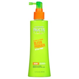 Garnier Fructis Sleek & Shine Primer 5.1 Ounce (150ml) (3 Pack)