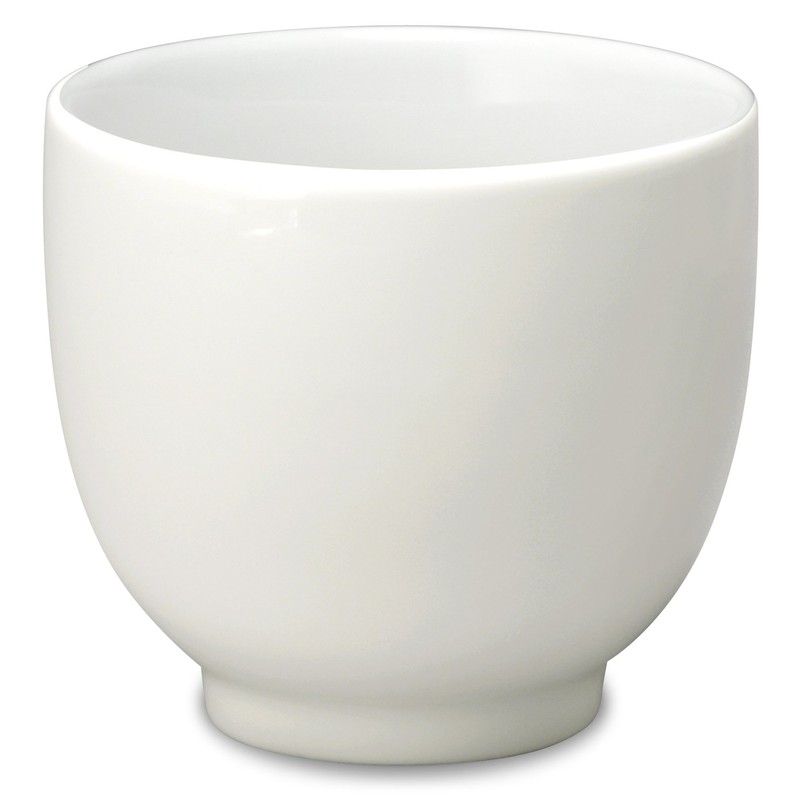 FORLIFE Q Tea Cup (Set of 4), 7 oz, White
