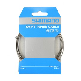 Shimano Y60098911 Shift Inner Cable, Stainless Steel, 82.7 inches (2100 mm)