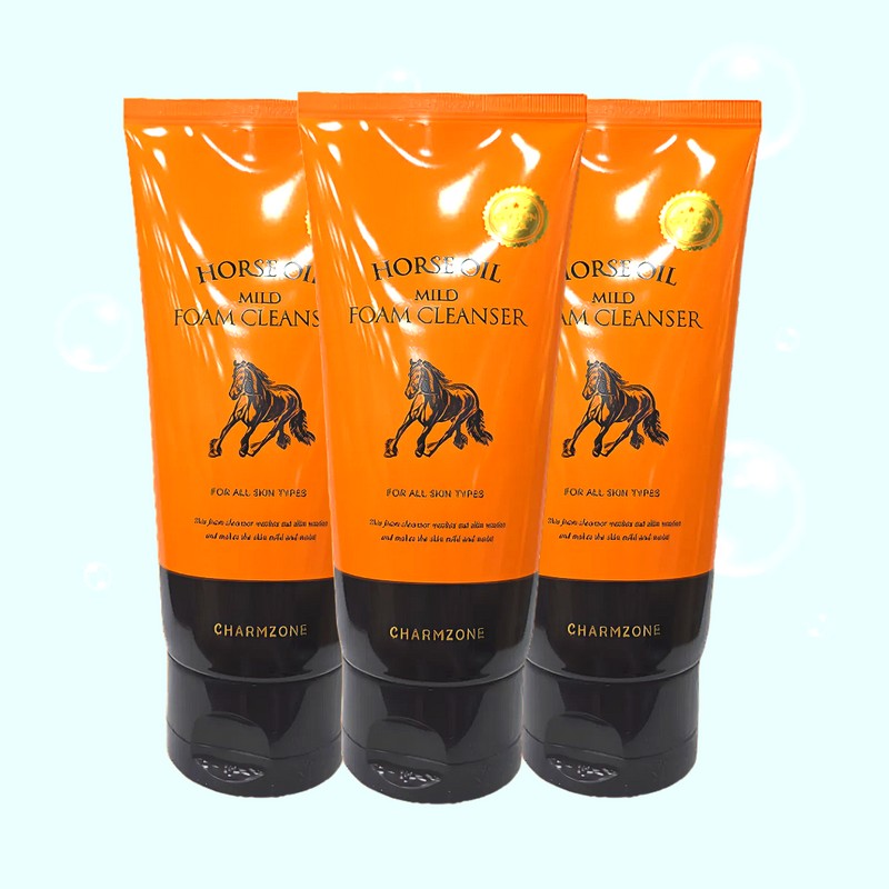 Charmzone 민감러 장벽보호 촉촉세안 마유 마일드 약산성 폼클렌저 150ml 3개