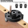 Vertical Self Centering Dowel Jig Kit Drilling Locator Punch Guide
