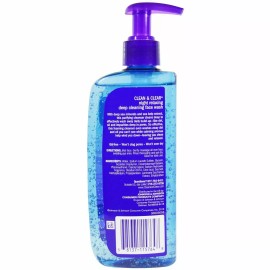 Clean & Clear Johnson Clean & Clear Night Relaxing Deep Cleaning Face Wash Oil Free 8 fl oz