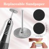 JIEYAO Pack of 2 Disc Nail Grinder Bits, Professional Nail