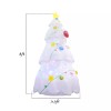 THUNDERBAY 8 FT Inflatable Christmas Tree with Rotating LED Lights