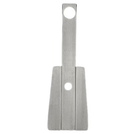 RISISANI Handle Adapter for Wolf Tool Handle Compatible Lawn Squeegee and Landscape Rake, Stainless Steel, Quick Assembly