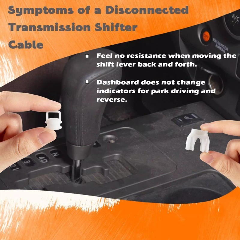 Unbranded Transmission Shift Cable Bushing Kit for Chevy Silverado 1500