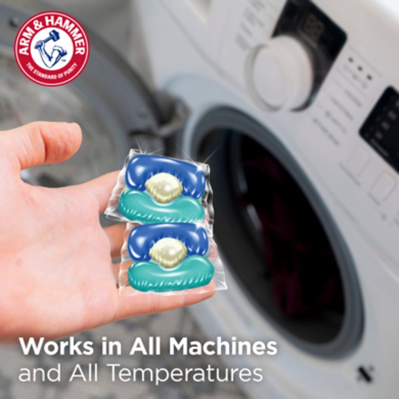 Arm & Hammer Clean Burst 5-in-1 Laundry Detergent Power Paks,