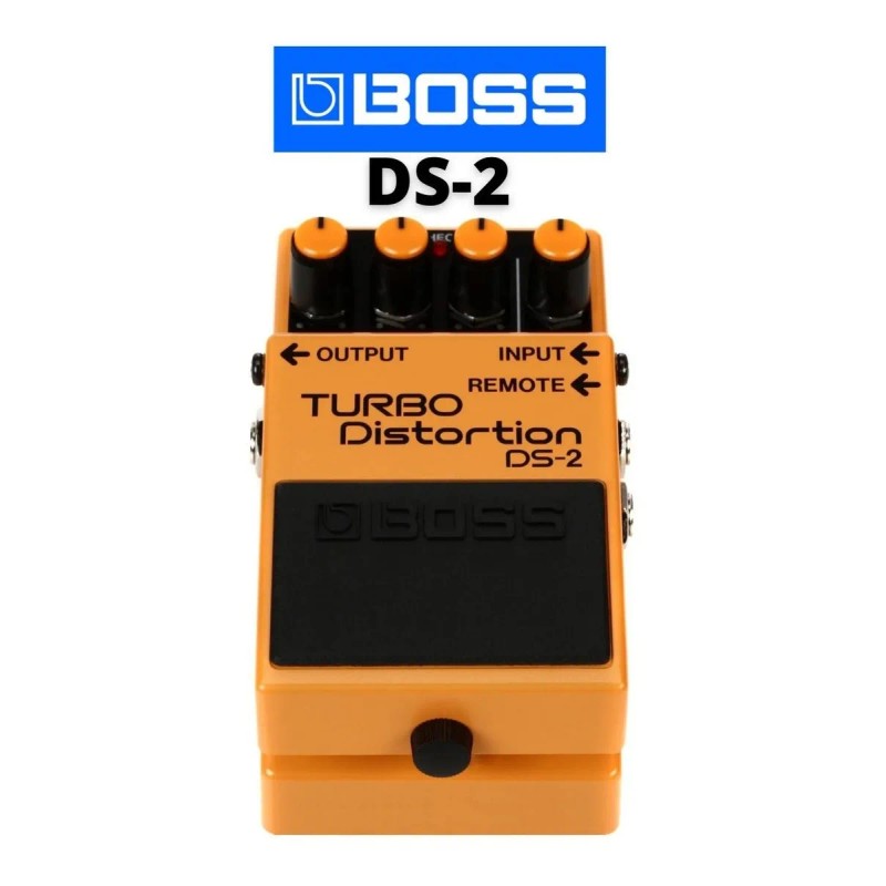 Pedal de efecto Boss Turbo Distortion DS-2 naranja