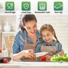 Seelenruhe Tempered Glass Cutting Board for Kitchen Counter, 16x20 inch