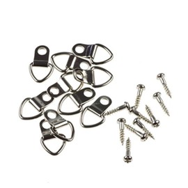 Fukui Metal Crafts F-0185 D-Shaped Hanging Hanger with Large Holes
