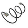 FireFold Cat5e Ethernet Patch Cable Black 20ft with Gold Plated
